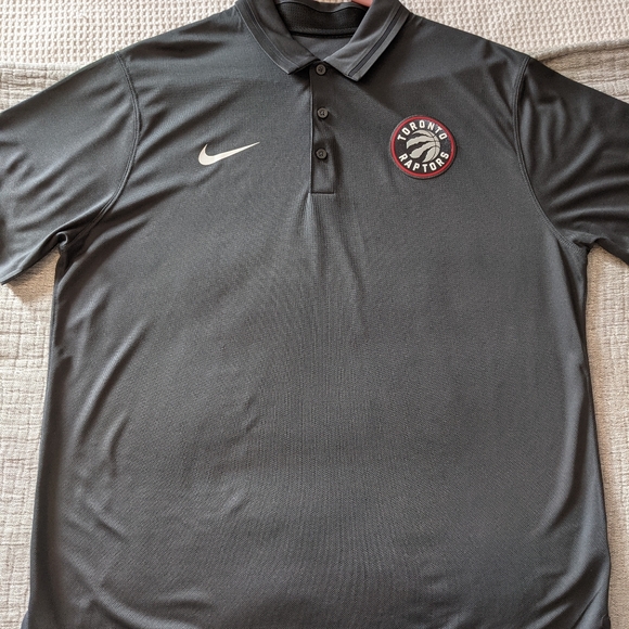 Nike Toronto Raptors dri-fit polo shirt